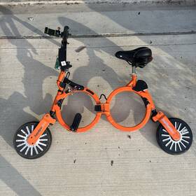 Jupiter 851231007715 Smart Folding Bicycle For Parts Battery No Charge