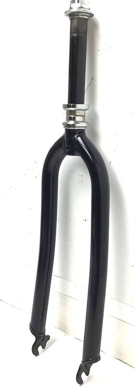 Cy-663 Jzsports 26 Inch Beach Cruiser Steel Fork 1 Threaded Black With Headset Bicycle