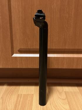 Sp-263b Kalloy Vintage Seatpost 27.2 X 300 Mm Retro 90s Mtb Cannondale Black Uno