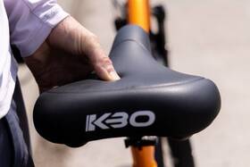 W0650588 Kbo Universal Bicycle Saddle - Black