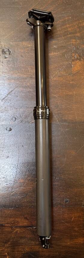 Kind Shock 718287316184 Lev Ci Carbon 175mm Adjustable Drop Seatpost 31.6 X 390mm