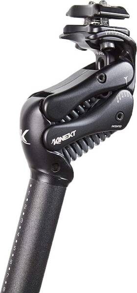 Kinekt 852812008244 2.1 Aluminum Suspension Bike Seatpost Weight 200-240 Lbs 31.6 X 350mm