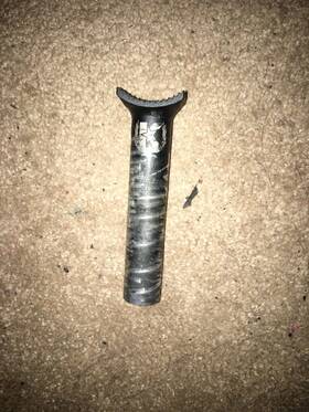 K3501bkm Kink Bmx Stealth Seat Post 180mm - Matte Black