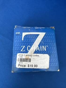 Rb-116l Kmc Z7 7-speed Bicycle Chain 116l 1/2 Inch X 3/32