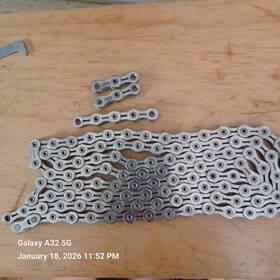 X10sl Kmc 10 Speeds Bicycle Chain - Silver