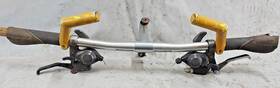 M400 Kore Cannondale Mtb Handlebar 1 Inch Quill Stem Flat Bar 59cm Bullhorns Shipsus
