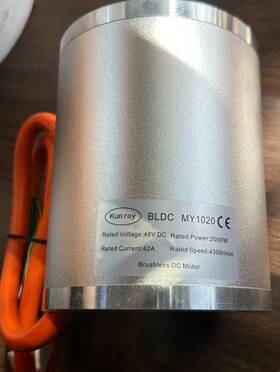My1020 Kunray 48v Dc Bldc Motor Electric Scooter Bike 2000w 4300 Rpm