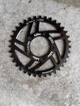 36hd-bk3.1 Lekkie Ltd. Bling Ring - Bbs01/02 And Bbshd Chainrings
