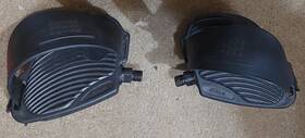 Jd-1a-b Lifefitness Pedal Set With Straps Exercise Bikes 1/2 Inch Shaft Vision Etc