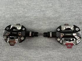 18220 Look X-track - Dual Sided Clipless Mtb Pedals 9/16 Inch Chromoly Spindle L