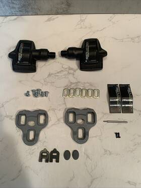 23407 Look Keo Blade Carbon Road Pedals With 2 Extra Blades See Pictures