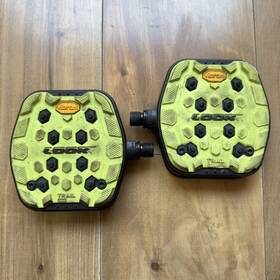 24649 Look Geo Trail Grip Pedals-platform 9/16 Inch Mountain City Bike Vibram Lime