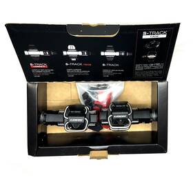 8299 Look S-track Fttestft Mountain/gravel Clipless Pedals Rare Blk Very Good Condition