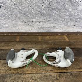 Pp-137 Look Vintage Pp137 Clipless Road Bike Pedals 9/16 White Pair 395g Arc System