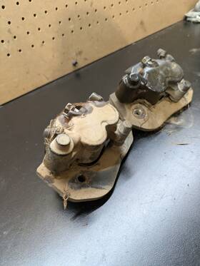 M Mati 791519987424 2016 Can-am Outlander 450 500 570 Oem Brake Calipers Front Rear #678