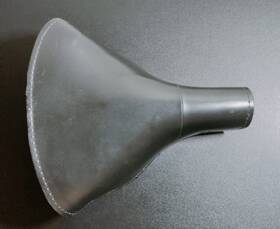 662070 Made In England Pat No Black Leather Vintage Bicycle Saddle Steel Springs