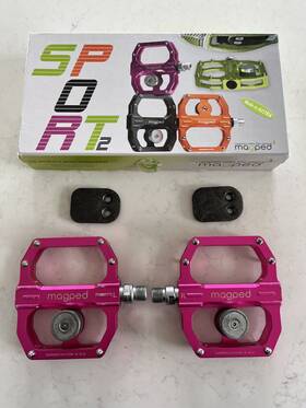 Sport2 Magped 150n Magnetic Bike Pedals - Pink