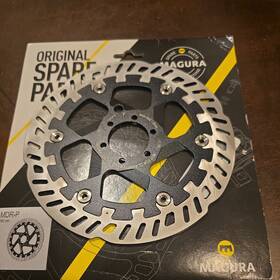 Magura 055184025789 Mdr-p Disc Brake Rotor - 180mm 6-bolt Silver/black