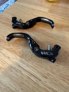 2701251 Magura Hc3 Adjustable Disc Brake Lever Set Fits Mt6 Mt7 Mt8 Mt Trail Carbon