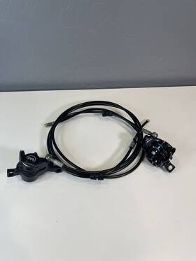 2701445 Magura Mt6 Hydraulic Disc Brake Caliper Set - Black Front And Rear
