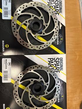 2701447 Magura 2701447- Storm Rotor Set 180mm Center Lock With Lockrings