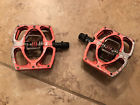 Malletdh Crank Brothers Mallet Pedals Used Red Downhill Platform