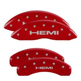55006shemrd Mgp Caliper Covers Brake For 2019-2025 Ram 1500 Requires 18 Inch Wheels Or Larg