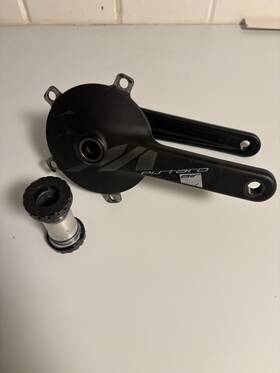 Mcc180 Miche Pistard Air 2.0 Crankset 165mm With Bottom Bracket
