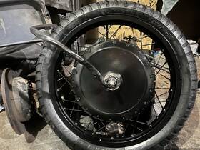 Michelin 90/90-18 Fr&bk Motor Wheel Electric Bicycle Hub Black