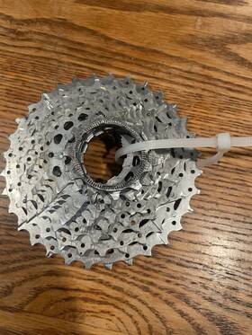 Cs-h100 Microshift 11-32 H10 Cassette - 10 Speed 11-32t Silver Chrome Plated