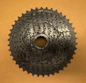 Microshift Cs-h113 11-42 11-speed Cassette - H113 11 Speed 11-42t Black