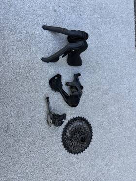 Pk-g7920 Microshift Sword 2x Groupset