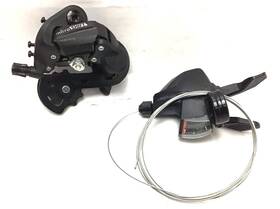Rd-m21 Microshift M21 Rear Derailleur Short Cage With 7-speed Shifter Cable - Black