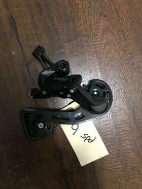 Rd-m619m Microshift Advent Rear Derailleur - 9 Speed Medium Cage Black