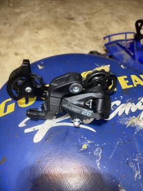 Rdm619l Microshift Advent Rear Derailleur 9 Speed Long Gage