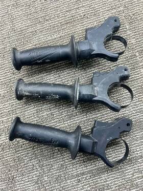 4931479597 Milwaukee 183223 Auxiliary Side Handle Grip Black Lot Of 3 -