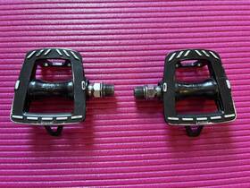 Mks 560369001217 Gr-9 Black Platform Bike Pedals 9/16 Inch Axels Made In Japan