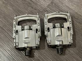 Mks 560369001842 Fd-7 Alloy Folding Platform Bike Pedals Silver 9/16 Inch Fixie Commuter Urban