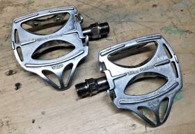 Mks 560369004010 Urban Platform Pedals - Berthet Lyotard White Industries 9/16 Inch Silver