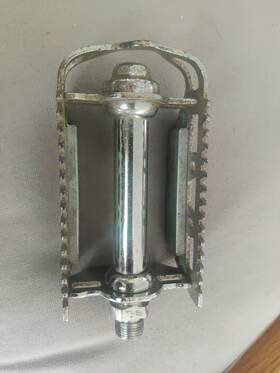 Qr-s2 Mks Steel Road Bicycle Drop Reflector Quill Left Pedal 9/16 X 20 Tpi