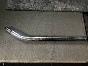 647382 Mongoose Dmc Cro-mo Chromoly Layback 390mm Seat Post 25.4mm Chrome