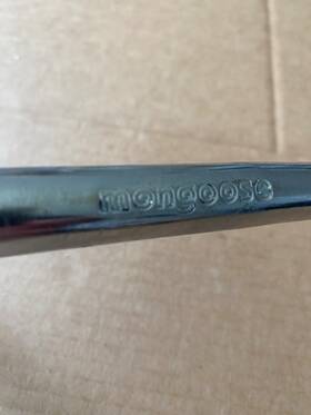 Gt04597 Mongoose Stamped Og 1981 180mm Cranks Vintage Bmx