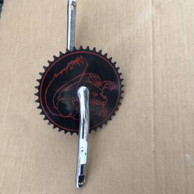 Ss-165 Mongoose Bmx Crank And Sprocket