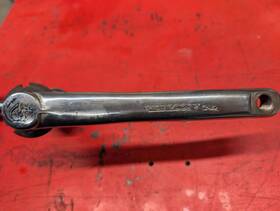 Ss127 Mongoose Bmx 1-piece Crankset Stamped Crank 175 Free Shipping