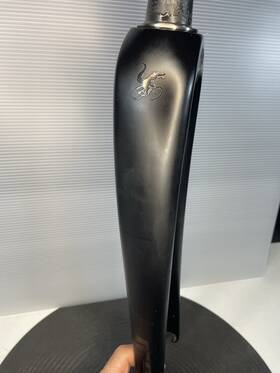 534634 Moots Carbon Road Fork 700c Tapered Rigid Bike Black Vamoots Titanium Bikes
