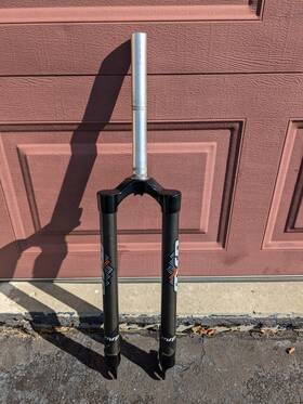 Wb-14-2901 Mrp Rock Solid Carbon Fork For 27.5 Inch / 26 Disc Brake - 445mm Qr 1 1/8 Straight