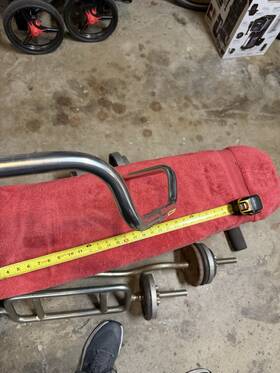 Npd105171 Msw Dimension Urban Cruiser Bar 90mm Rise 25.4 Mm Clamp Width Is 650. Silver