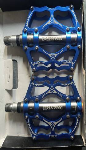 Hd-001-1 Mzyrh Mountain Bike Pedals Blue