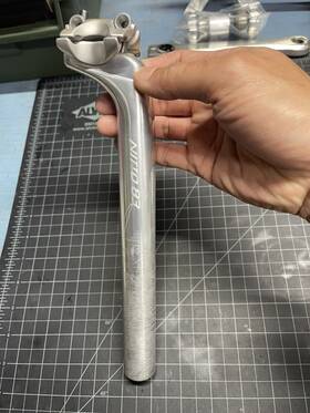 Nitto 582350842692 S83 Seat Pillar Seatpost Silver 27.2 250mm