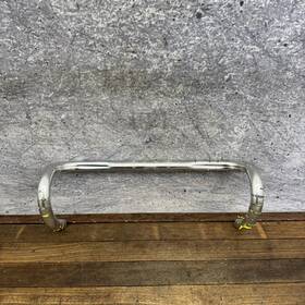 M151-420 Nitto M151 Road Drop Handlebar Crest 420 26mm Silver Tour Bar Fits Vintage